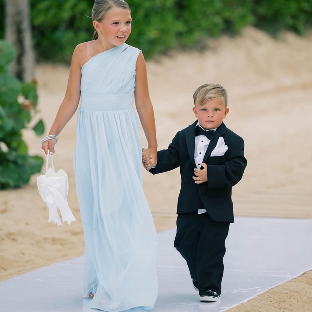Azazie junior bridesmaid dress